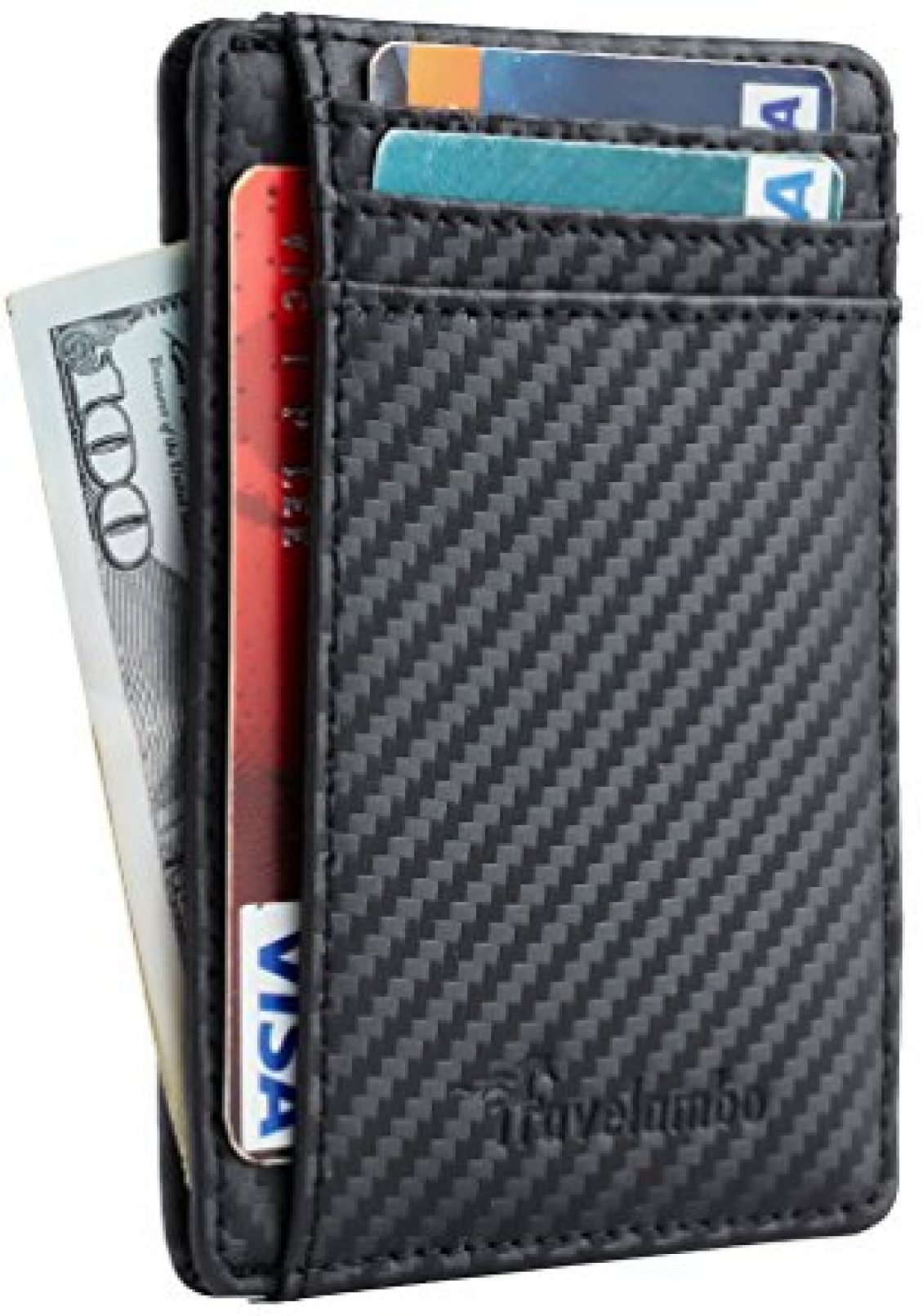 Review Travelambo Minimalist Rfid Leather Slim Wallet Travel Wallet Expert